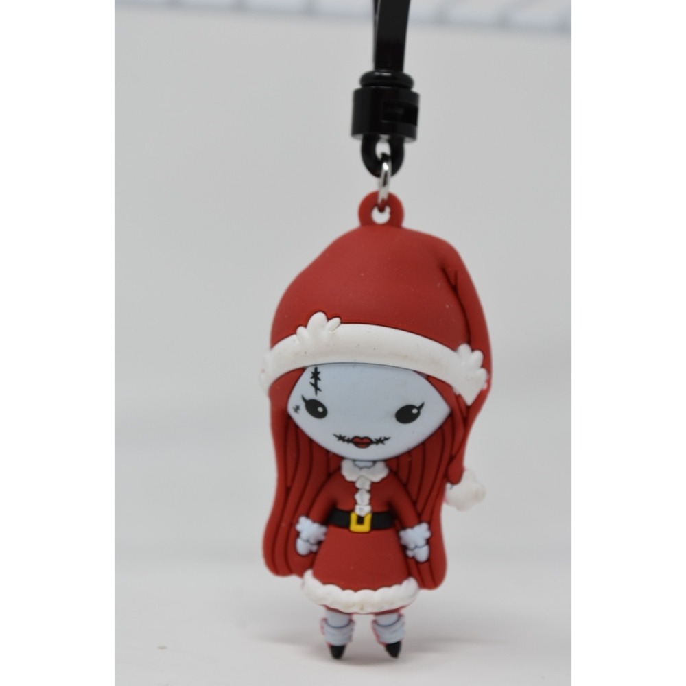 Disney Nightmare Before Christmas Sally Santa Dress Backpack Clip Keychain